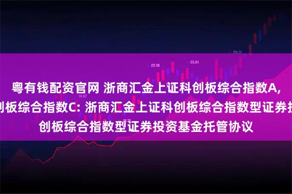 粤有钱配资官网 浙商汇金上证科创板综合指数A,浙商汇金上证科创板综合指数C: 浙商汇金上证科创板综合指数型证券投资基金托管协议